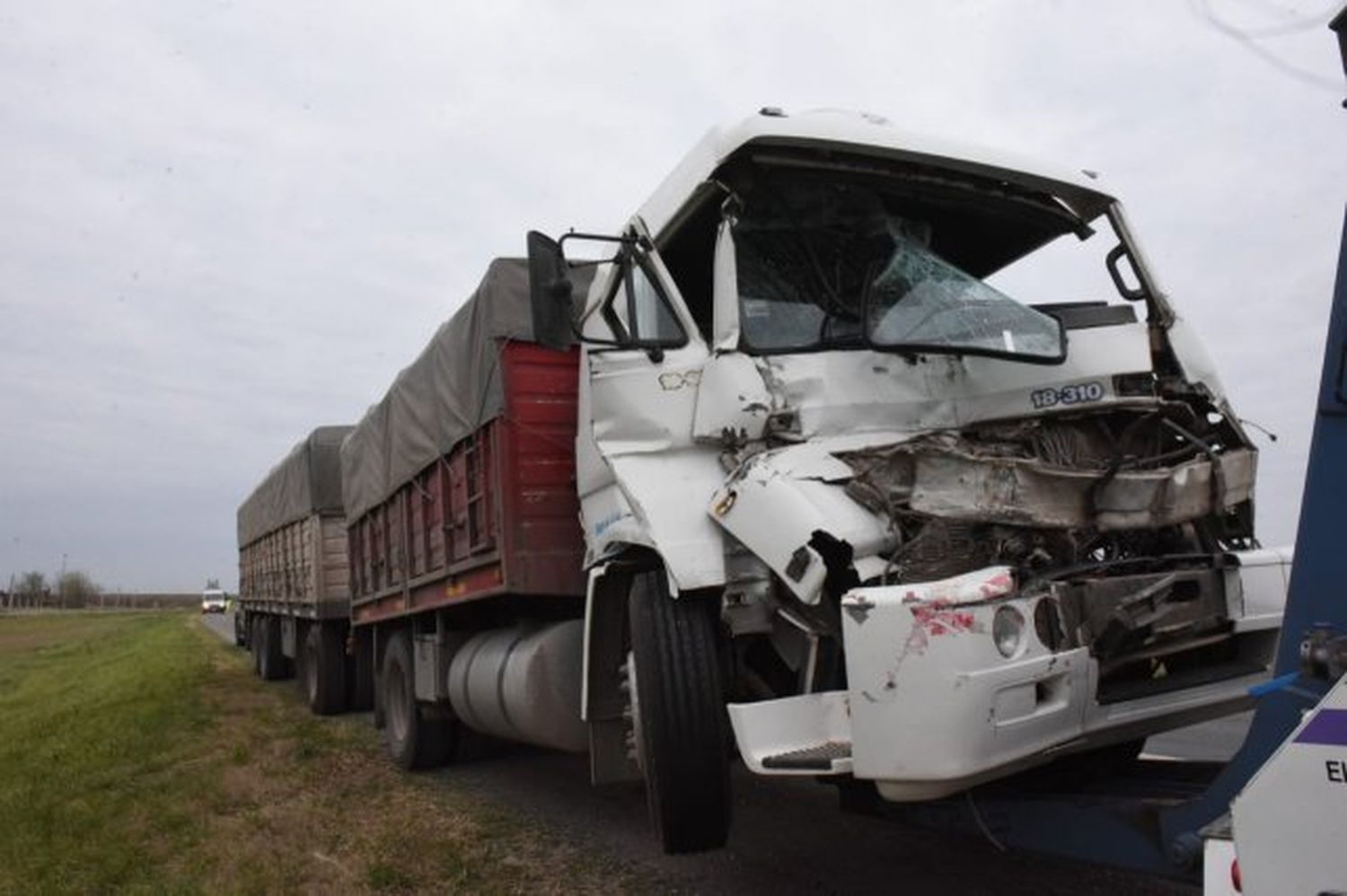 Accidente de camiones en A012 y autopista a Córdoba