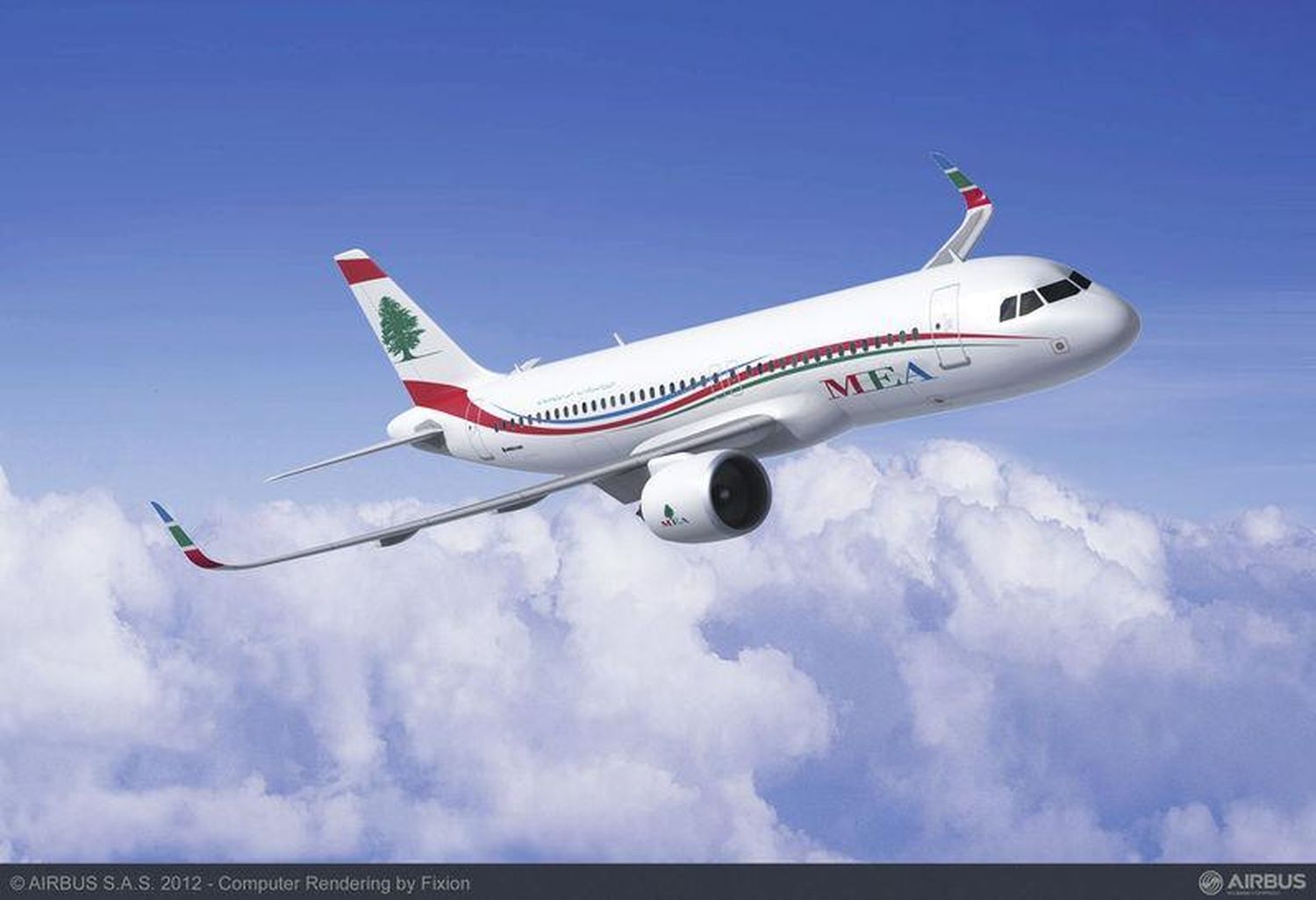 Middle East Airlines confirma la compra de 10 aeronaves de la familia A320neo