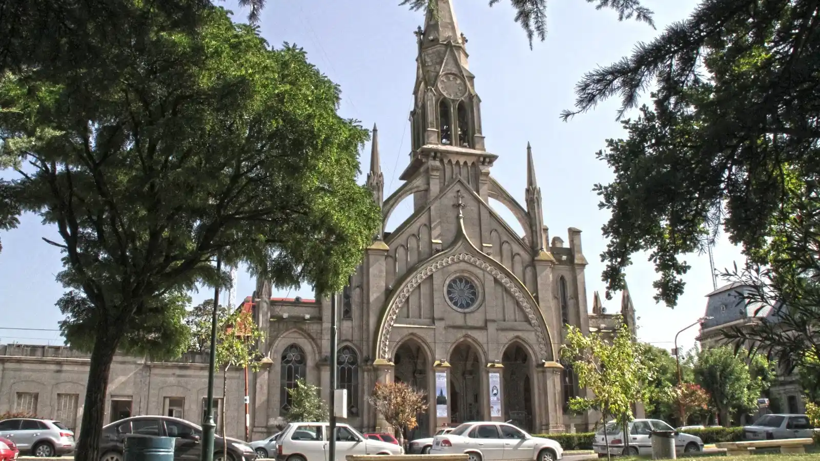 El templo de la Parroquia Nuestra Señora del Carmen