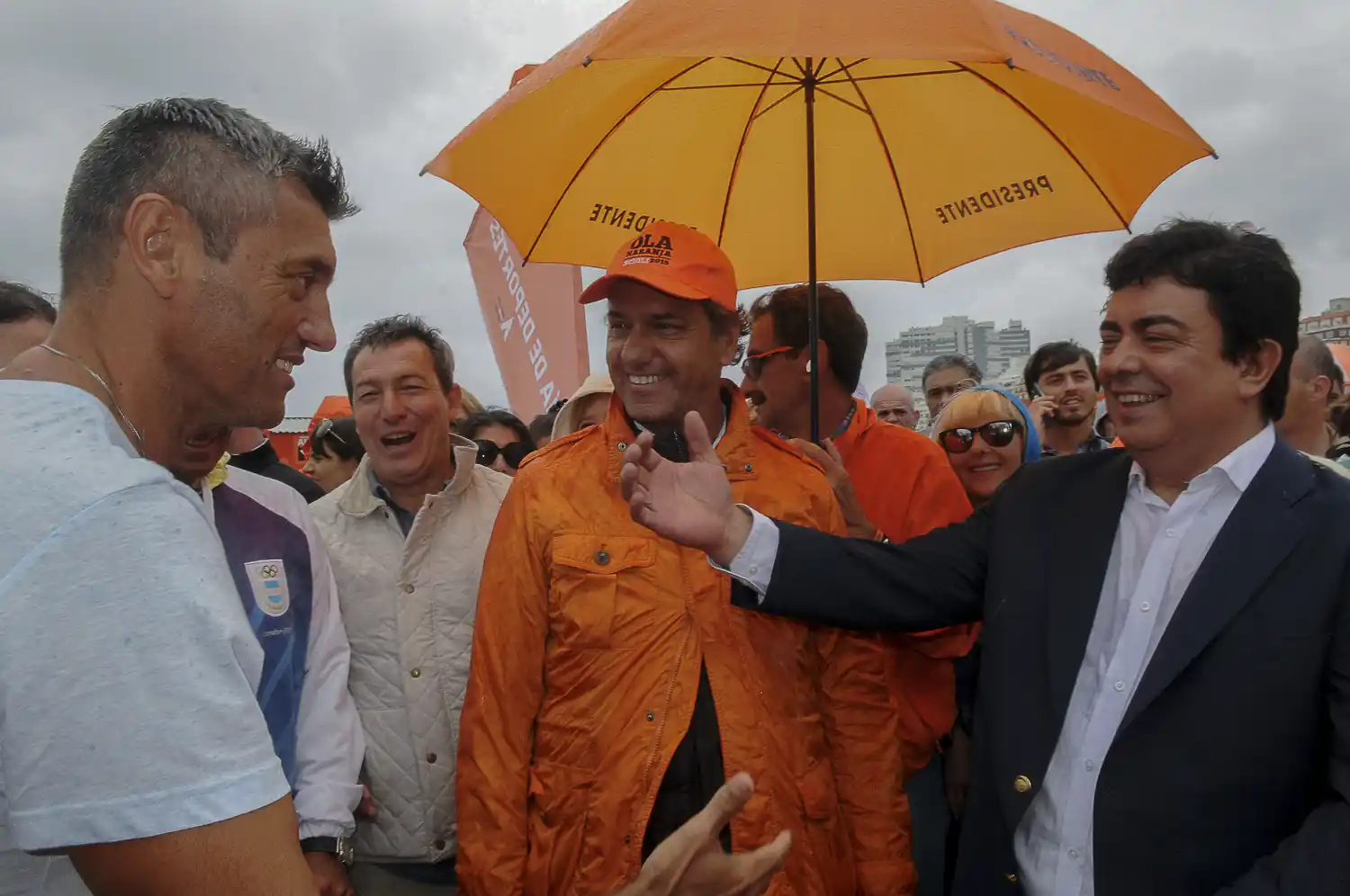 Scioli comenzó su agenda 2015 en la Costa Atlántica