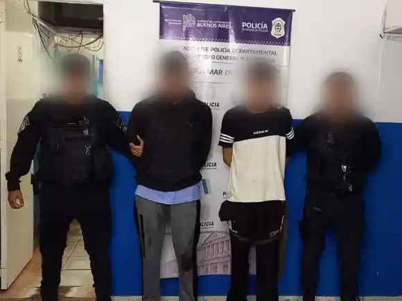 Violento robo con intervención de menores