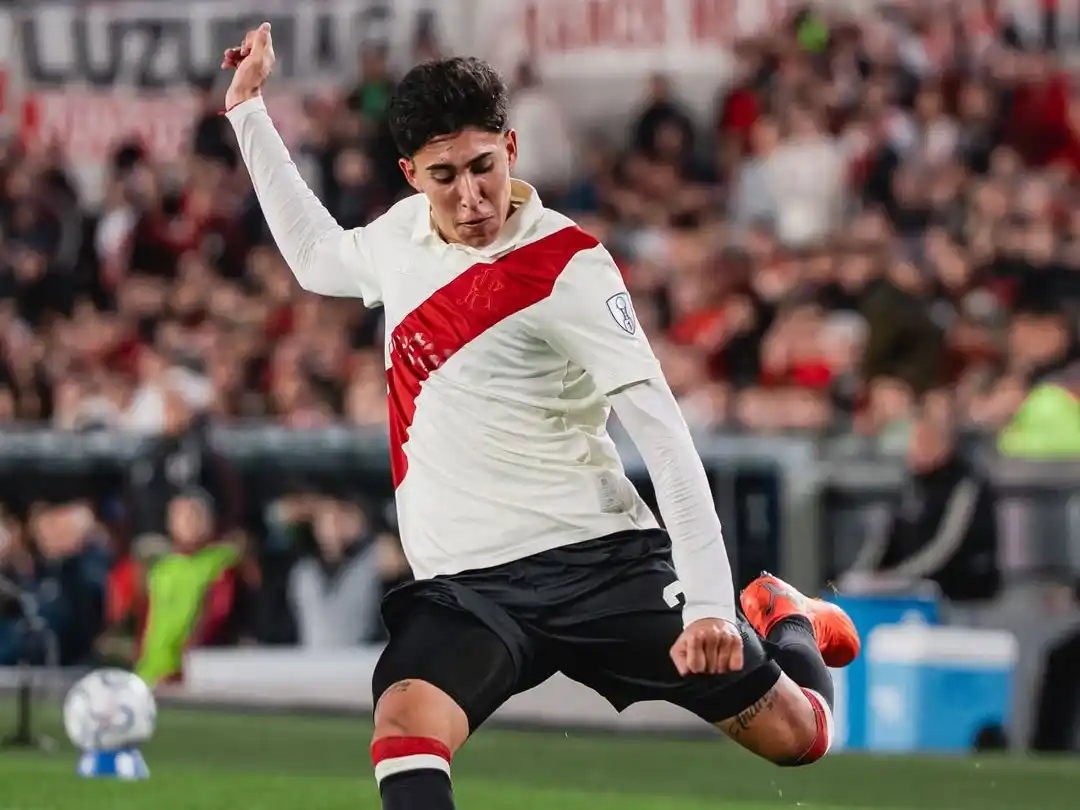 Facundo González fue parte del histórico cierre de River en la Sudamericana