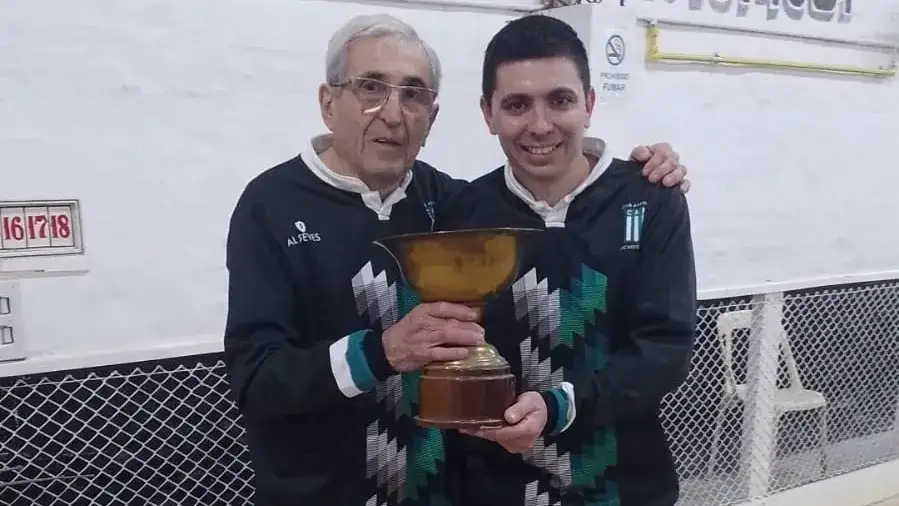 Arnaiz y Abdala integraron la dupla ganadora.
