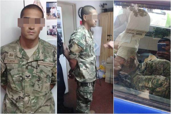 Escobar: Detienen a falso soldado que "custodiaba" una escuela con uniforme y arma truchos
