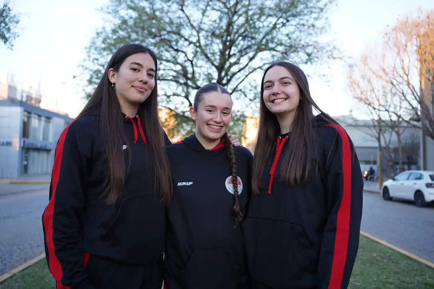 Sara Gachón, Tiziana Arce y Catalina Bono.