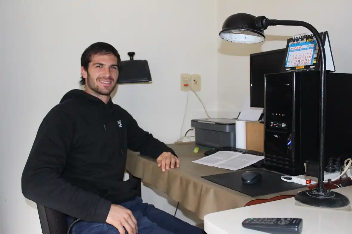  Lucas Arrate, entre el estudio y el básquet: "el esfuerzo tiene su recompensa"