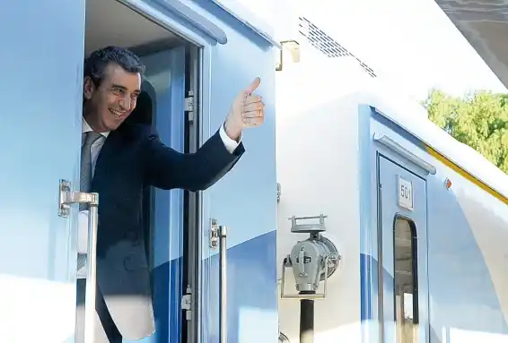Randazzo recibe al Tren de las Sierras en Córdoba