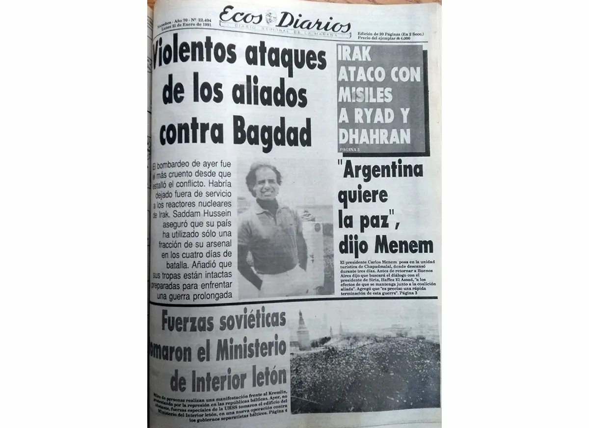 Lunes 21 de enero de 1991