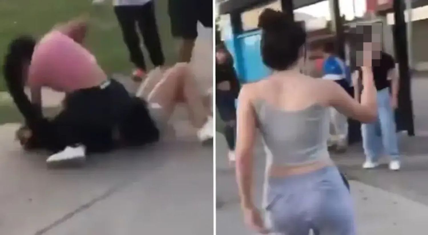 "Vení que te pincho toda": así fue la brutal pelea entre chicas con golpes y cuchillos a metros de una escuela en Merlo