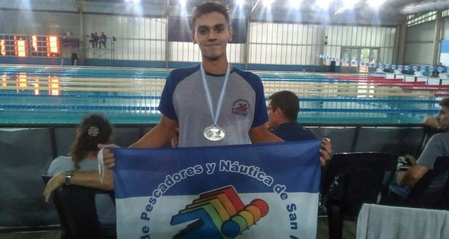 La única medalla en el Nacional para juveniles llegó por Bruno Giles en la última jornada