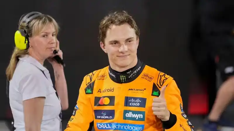 La pole en Bahréin fue del australiano Piastri