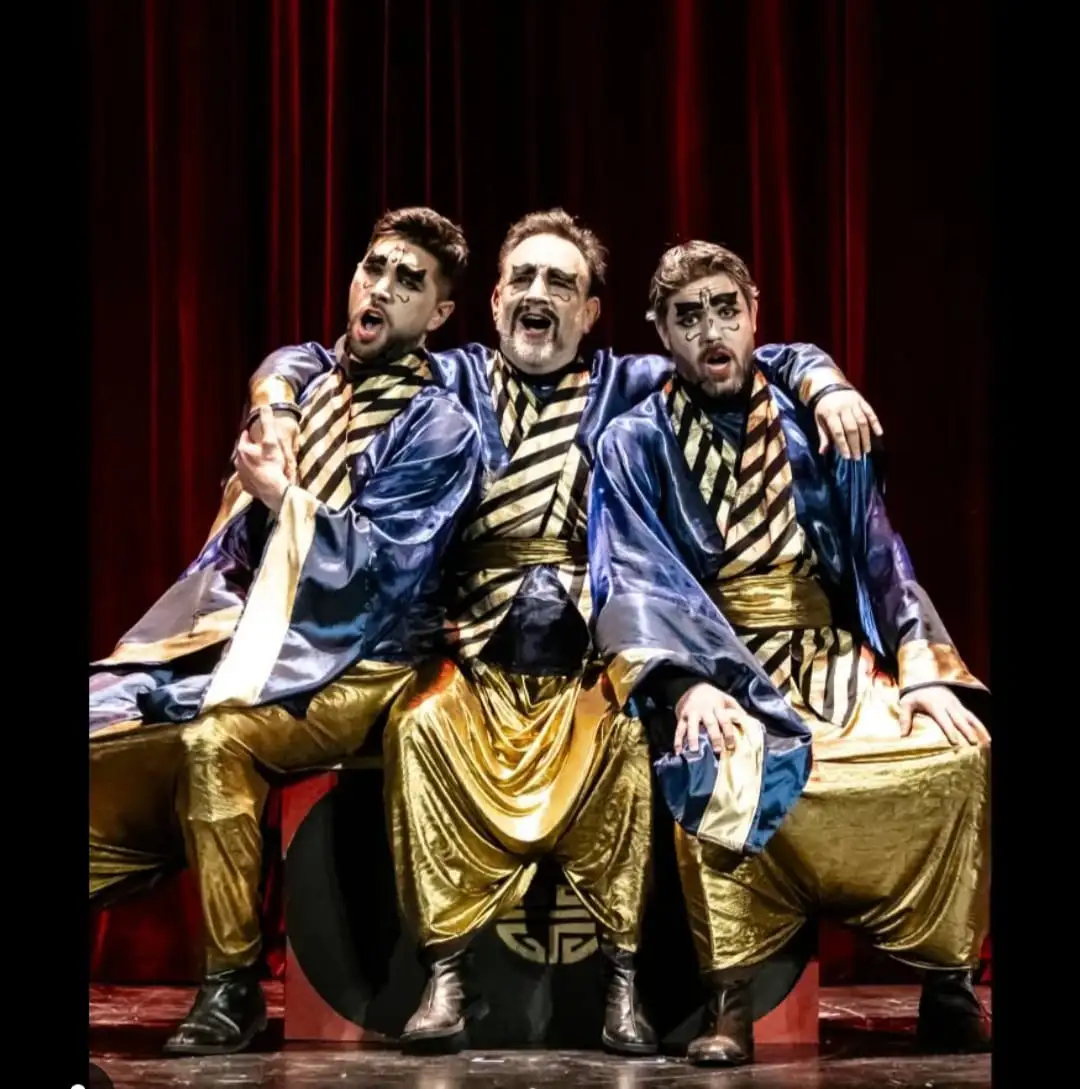 Flavio en Turandot, 2023, en el Teatro Avenida.-