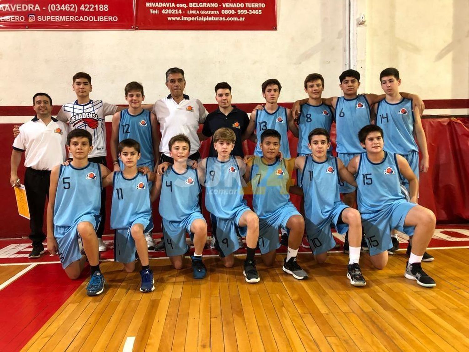 Los U13 de la Venadense van por el Provincial