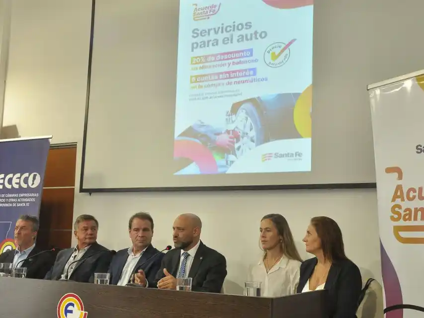 Puccini destacó que participarán 80 comercios de neumáticos que brindan servicios de alineación y balanceo.