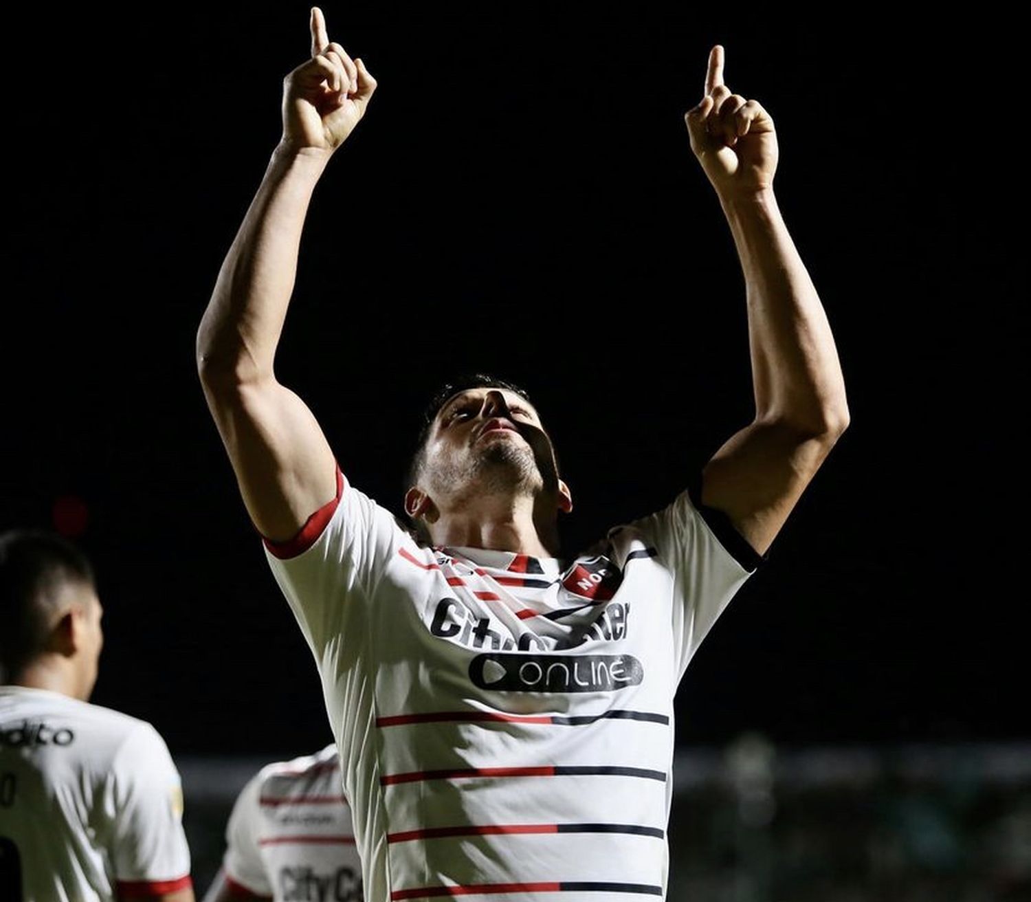 Juan García anotó su primer gol en Newell's