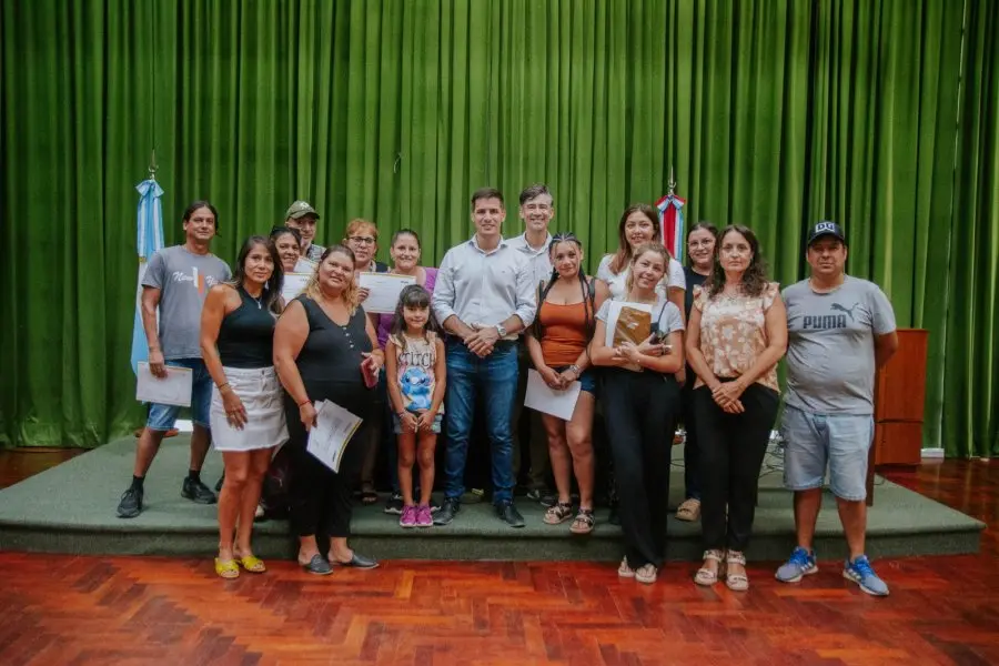 El Municipio entregó créditos a emprendedores independientes de Rafaela