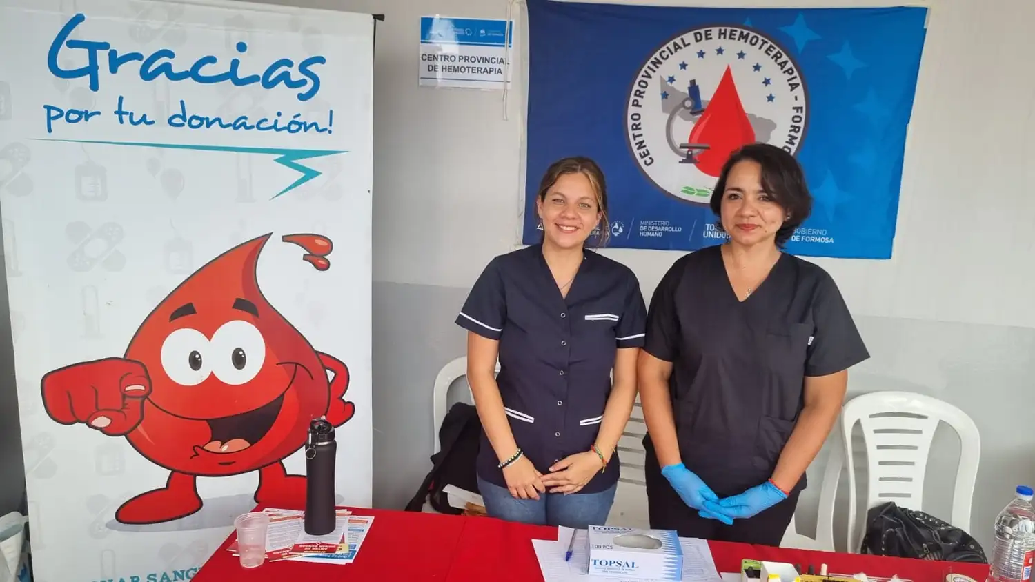 La Red Provincial de Hemoterapia sumó nuevos puntos de extracción y donación de sangre