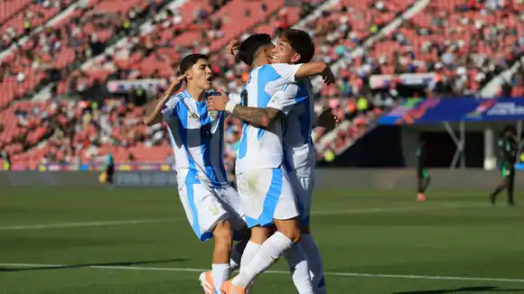 Argentina aplastó a Nigeria y se metió en los cuartos de final del Mundial Sub 20