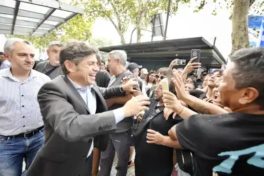 Kiciloff se sumò a la Marcha