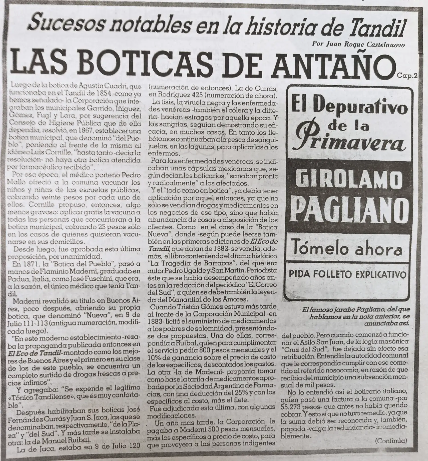 Las boticas de antaño -  Capítulo 2.