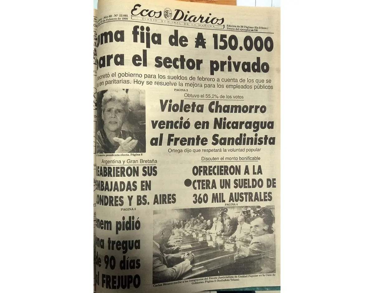 Martes 27 de febrero de 1990