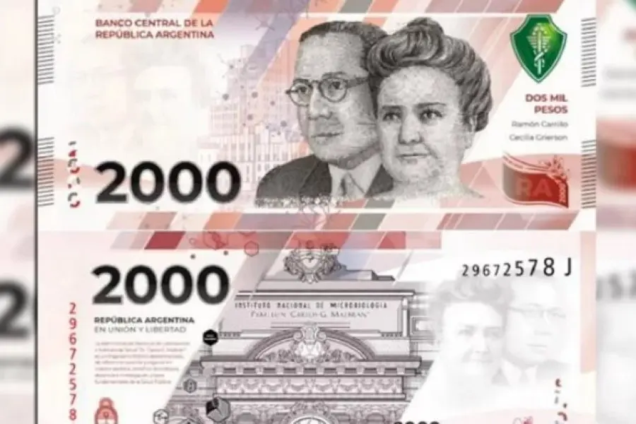 ¿Cuándo comenzarán a circular los billetes de $2.000?