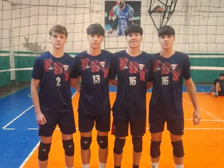 Selecciones Bonaerenses Sub-16 con Marplatenses - Voley - 2
