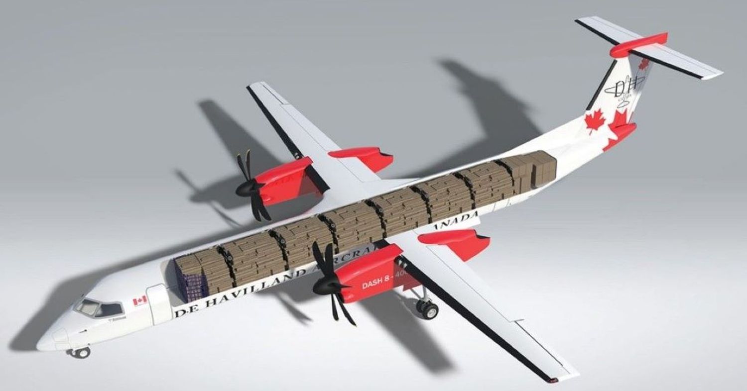 De Havilland Canada Dash 8-400 carguero