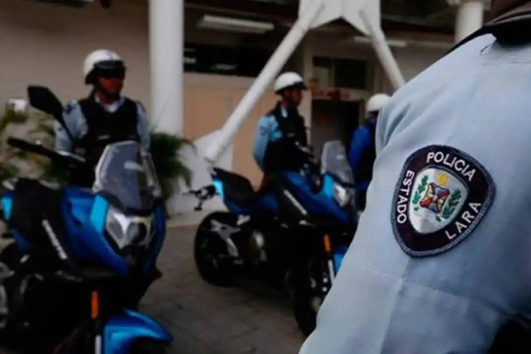 Preso funcionario de PoliLara que  se embriagó y perdió su arma de reglamento