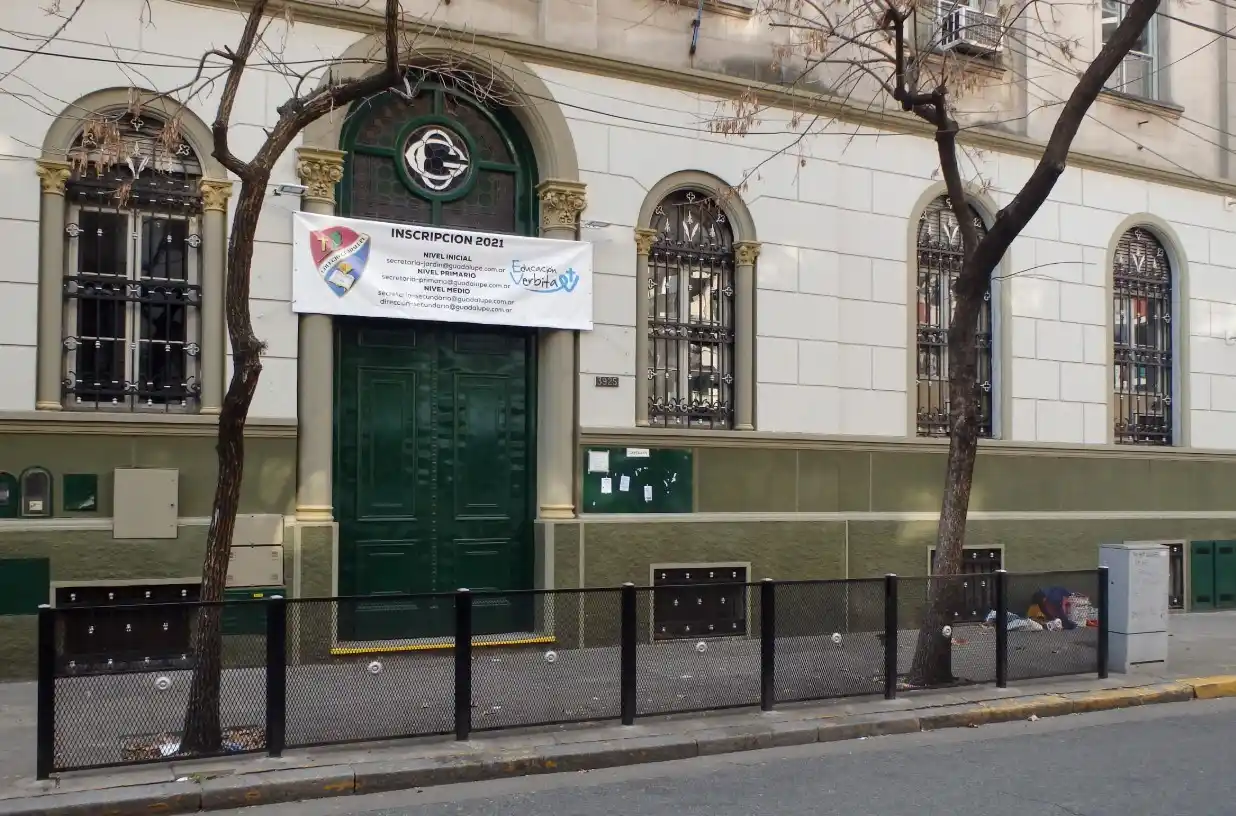 El accidente sucedió en el Colegio Guadalupe de Capital Federal.
