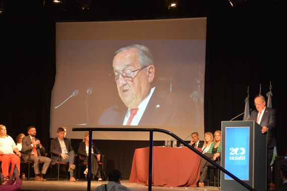 Todo lo que dejó la asunción de Lunghi: el acto, lo más destacado del discurso y las "perlitas"