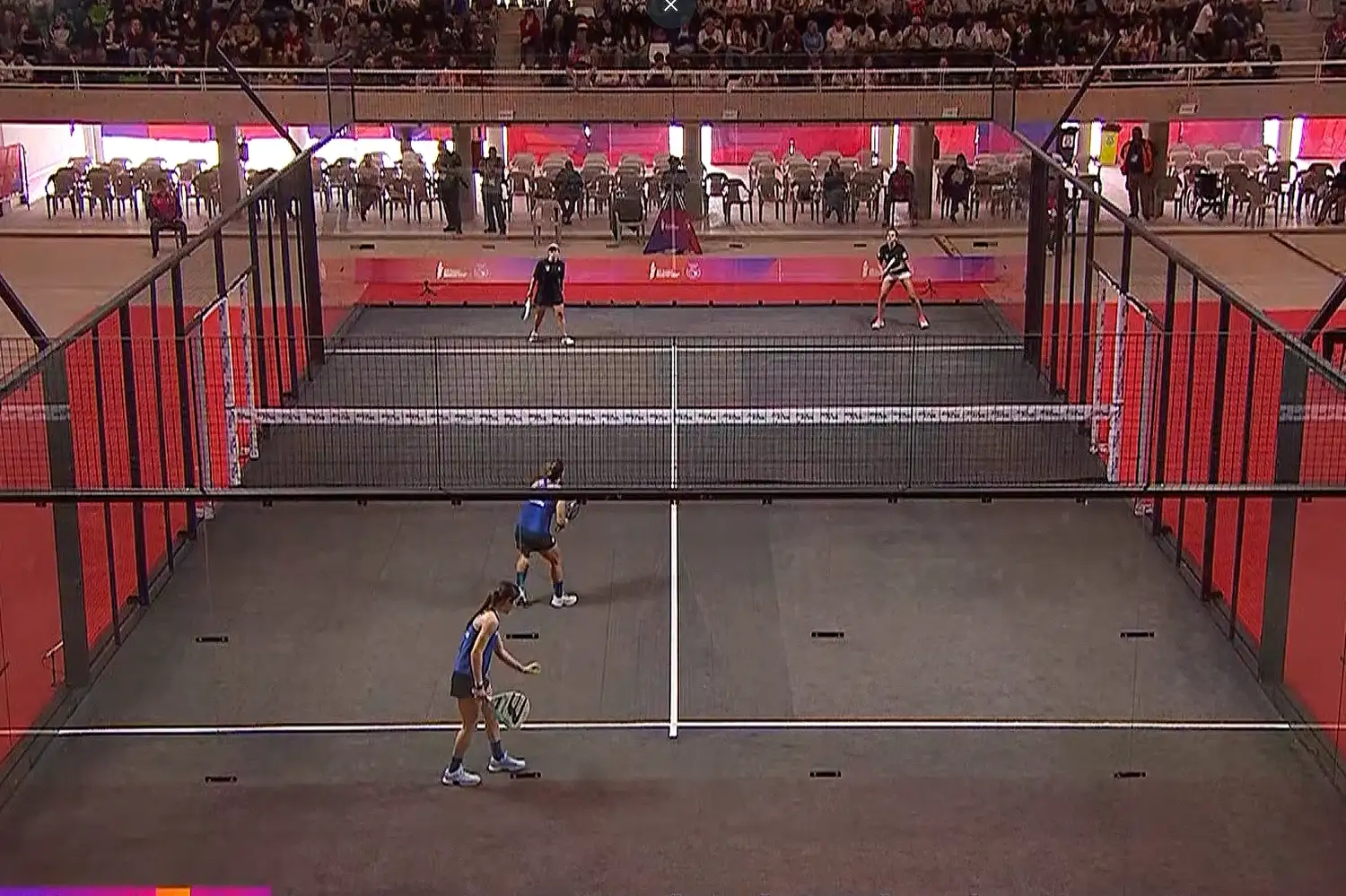 Victoria Milena Vilchez y María Belén Mosca clasificaron a la final de pádel en los Juegos Suramericanos - 3