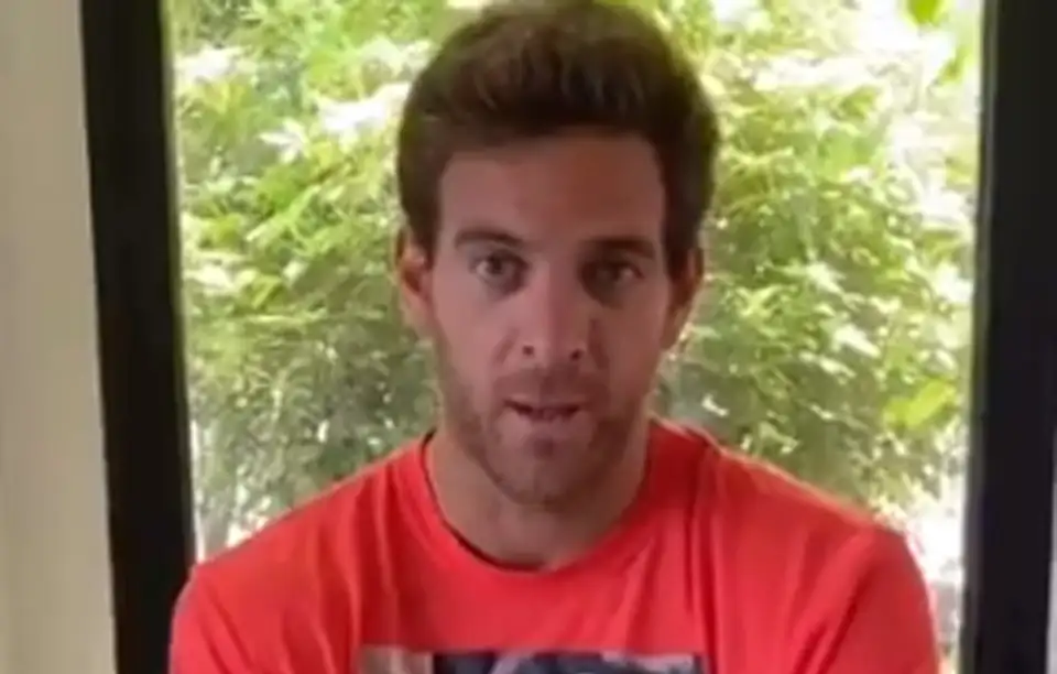 Del Potro no jugará la exhibición con Federer