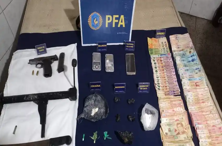 Un búnker menos: golpe a la droga en el barrio Libertad