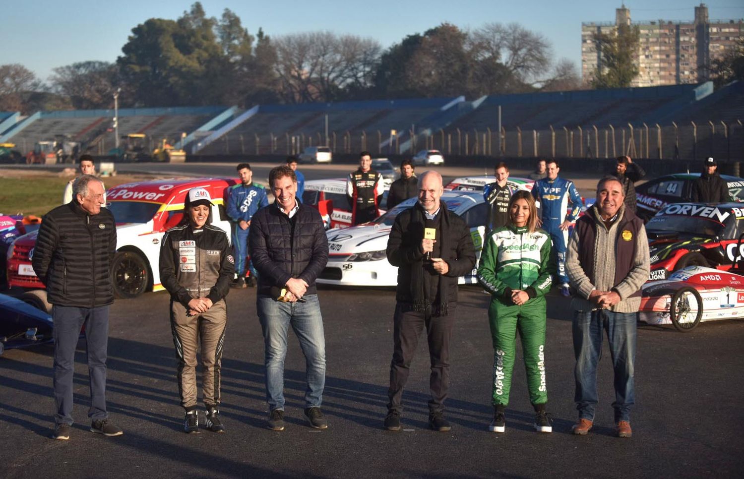 Larreta habló al presentar la puesta en valor del Autódromo de Buenos Aires “Oscar y Juan Gálvez”.