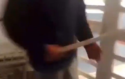 Los jóvenes que generaron destrozos tienen 18 y 14 años.