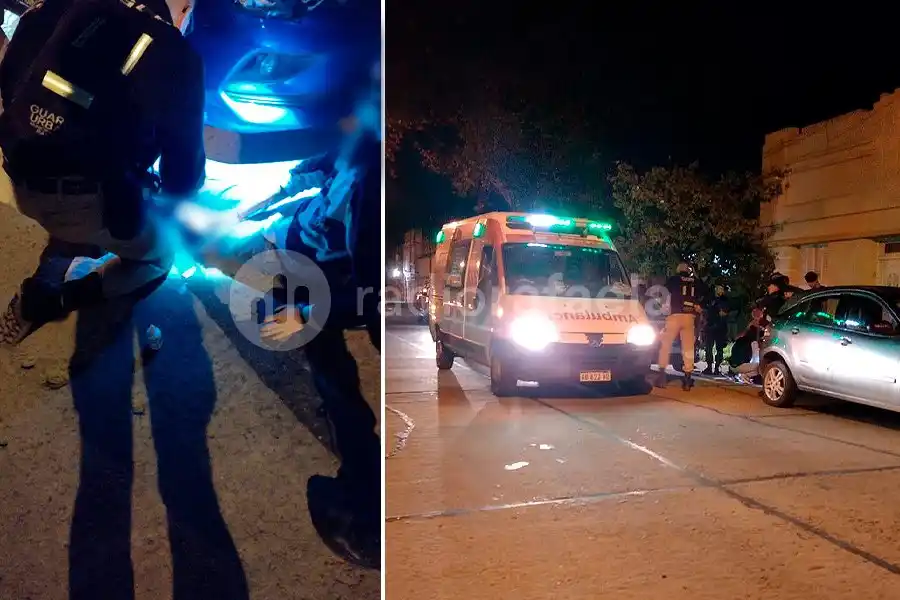 Confuso hecho esta madrugada: un hombre encerrado en el baño, apuñalado y al grito de “auxilio”