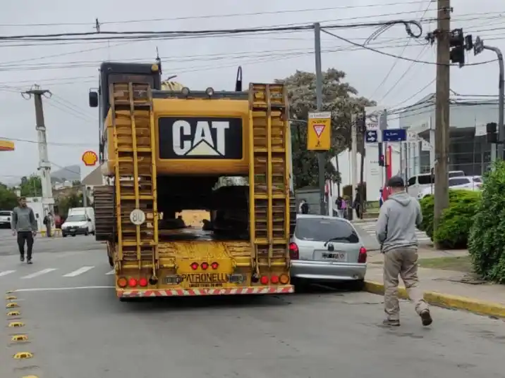 El siniestro se produjo en la esquina de Buzón y Falucho.