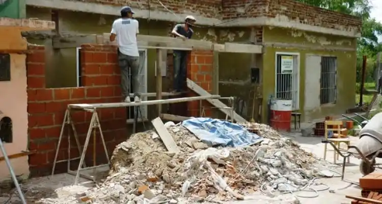 Avanzan las obras en el Centro de Salud de Las Canaletas