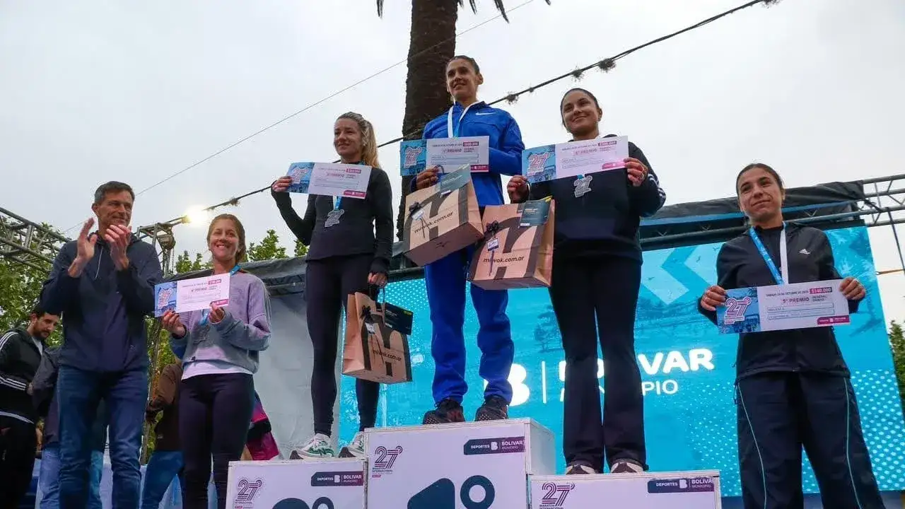Urrutia, segunda en Bolívar. (Fotos de FM 10 Bolívar).