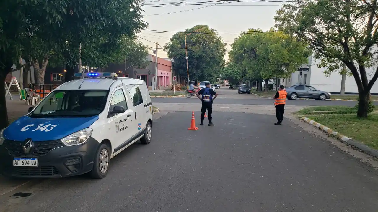 Refuerzan los controles viales móviles durante el fin de semana en Crespo