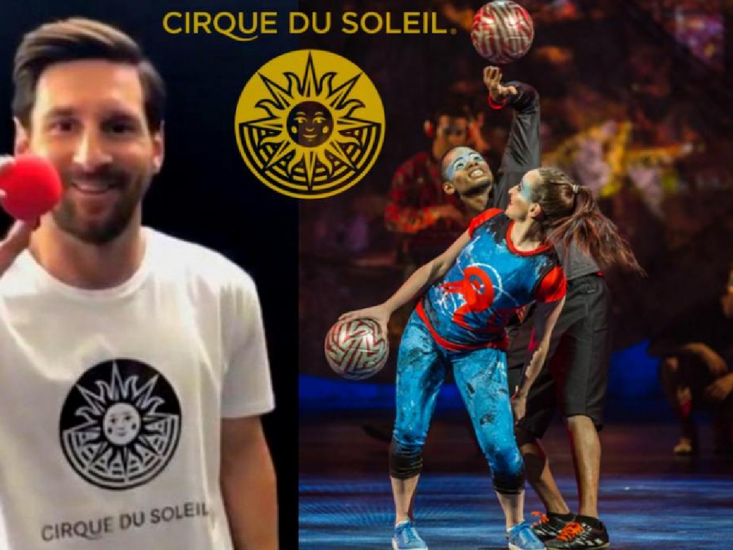 El Cirque du Soleil lanza en octubre un show basado en la vida de Messi