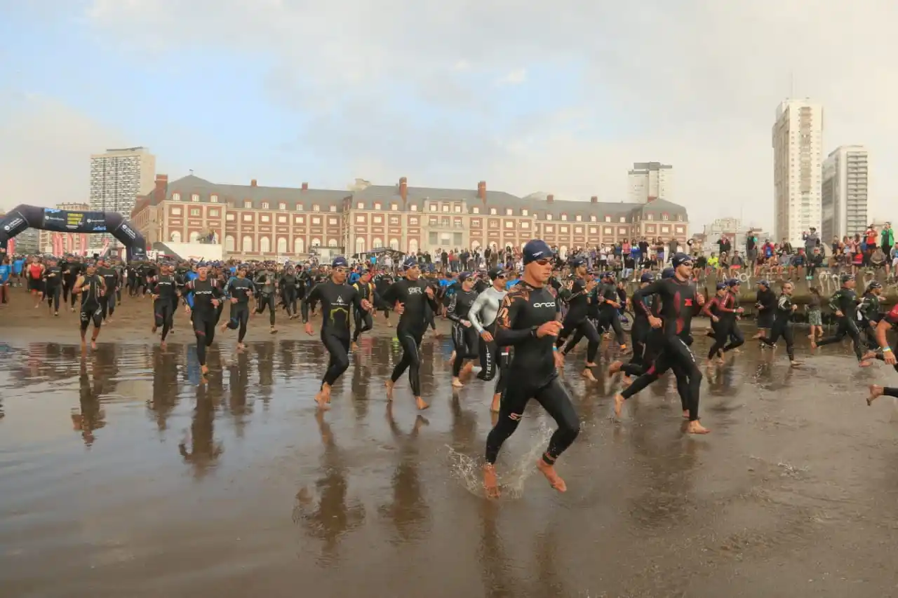 Se presenta el Triatlón Olímpico en Mar del Plata