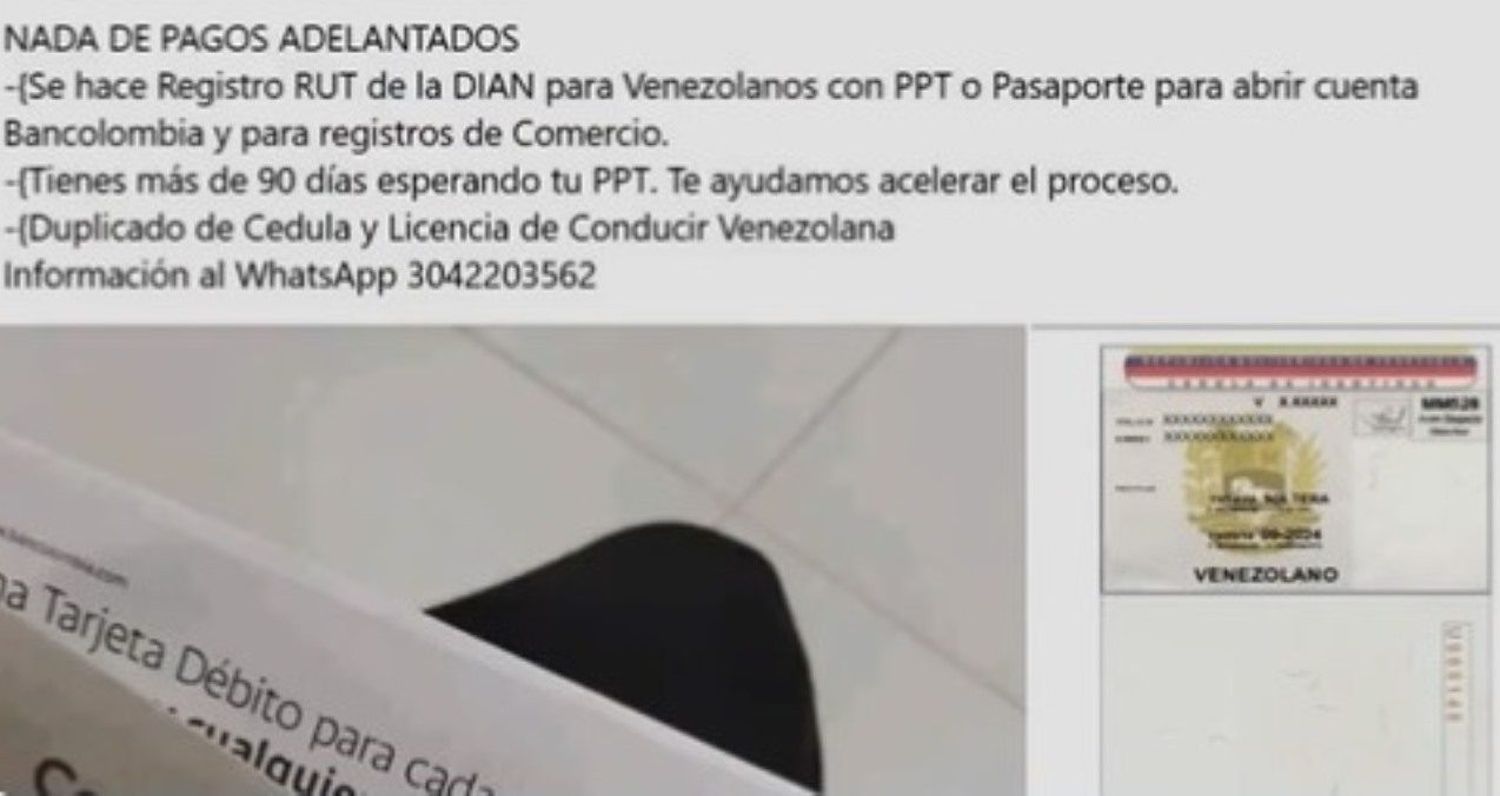 Antisociales colombianos compran cédulas venezolanas para delinquir (VIDEO)