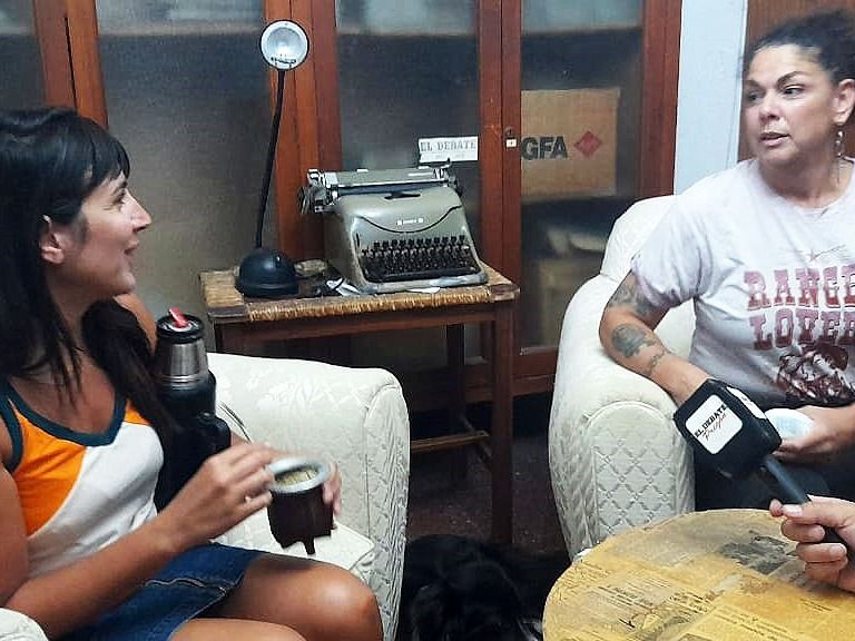 Victoria Moreno y Paula Sciutto.