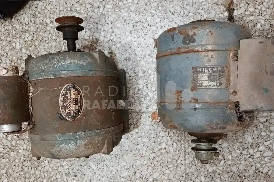 Robaron dos motores en el barrio Fasoli, pero no llegaron muy lejos