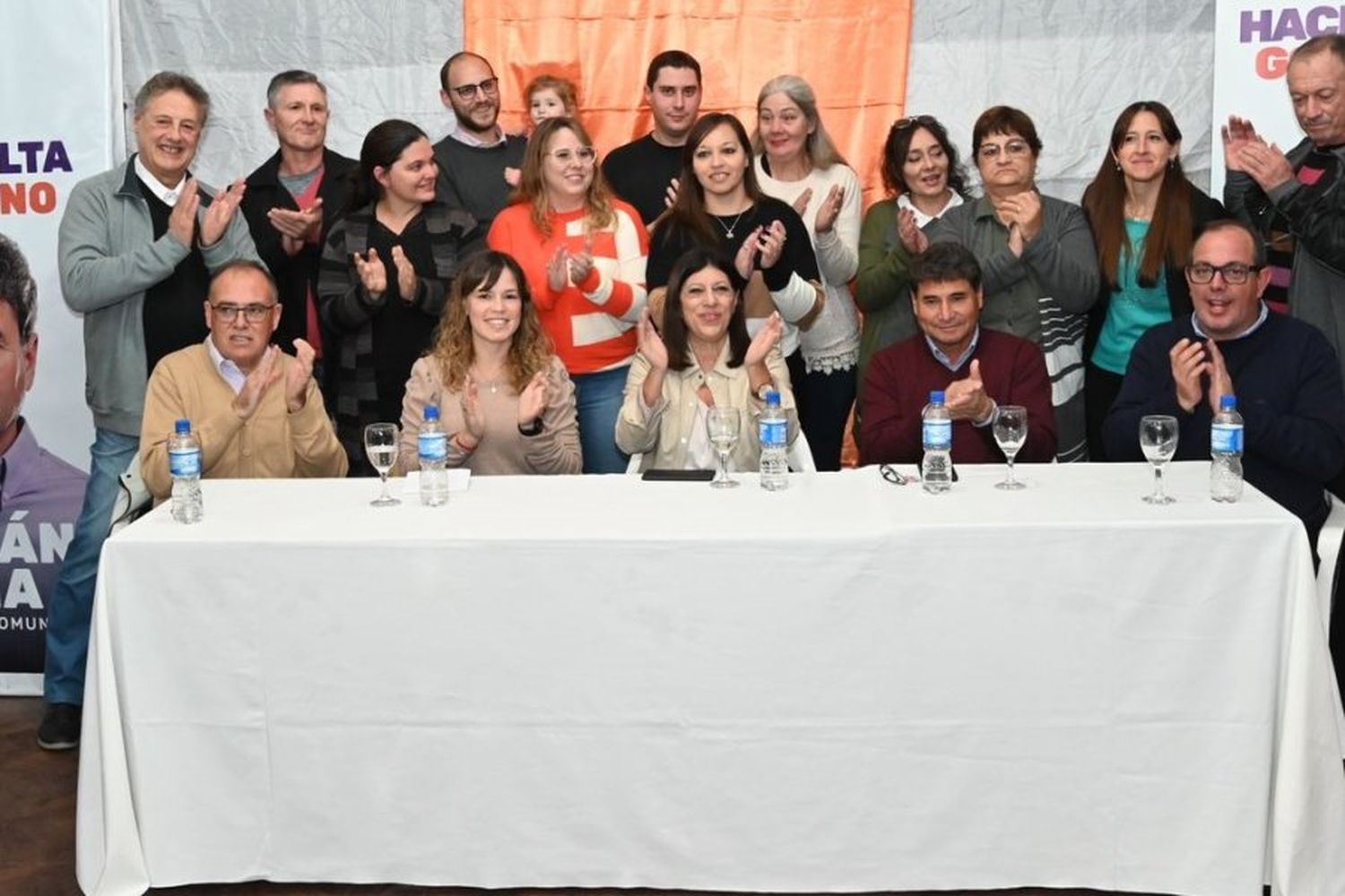 Ale Ambort junto a Clara García recorrieron el Departamento Castellanos: "Orgullosamente somos el equipo de Miguel Lifschitz"