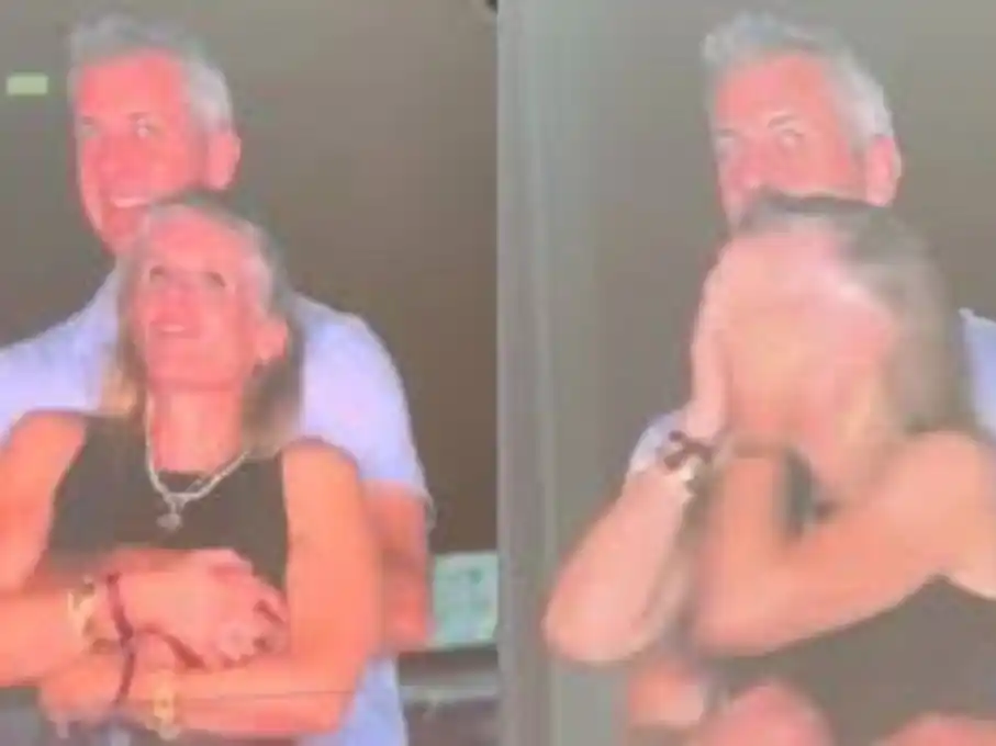 La pareja serian el ceo y la jefa de recursos humanos de Astronomer respectivamente (Foto: Gentilezas)