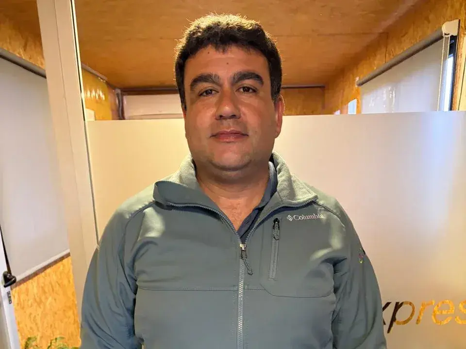 Cristian Valenzuela, ingeniero agrónomo