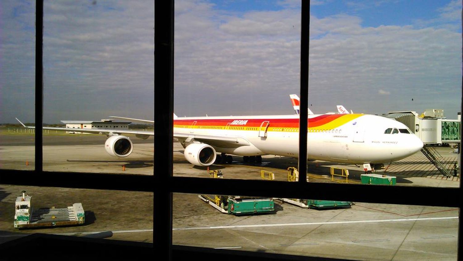 Vistos en el aeropuerto de Ezeiza este domingo #MobileSpotting